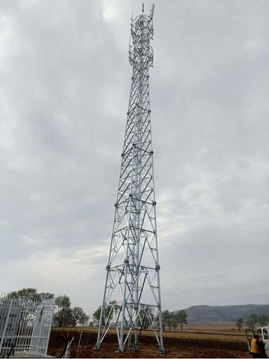25米單管通訊塔