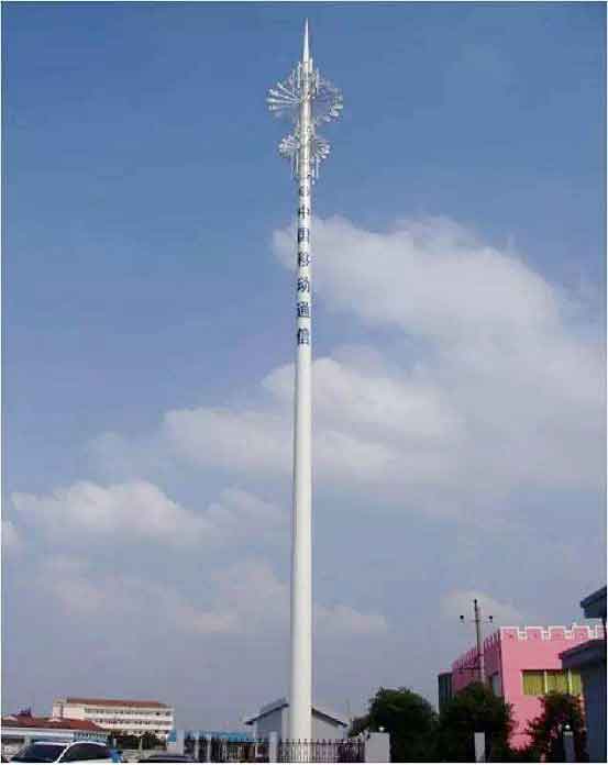 25m通信四角鋼管塔