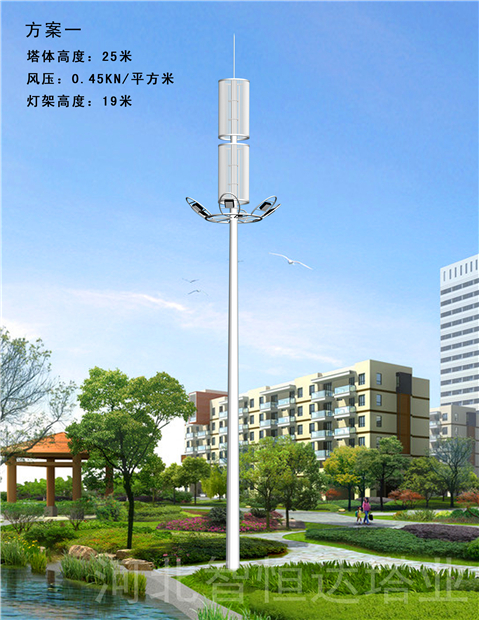 5g基站信號塔的設計