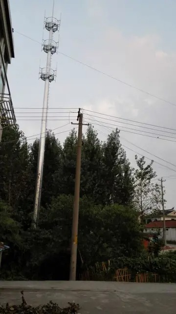 中國移動信號塔顯示r