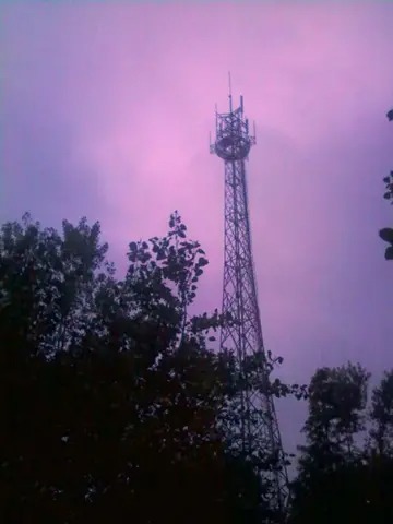 中國移動通訊信號塔建