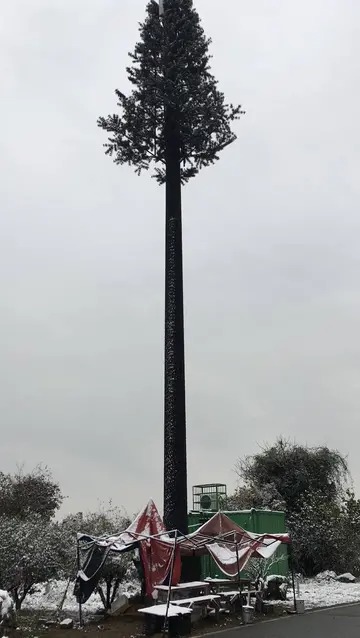 中國移動通信塔亮化