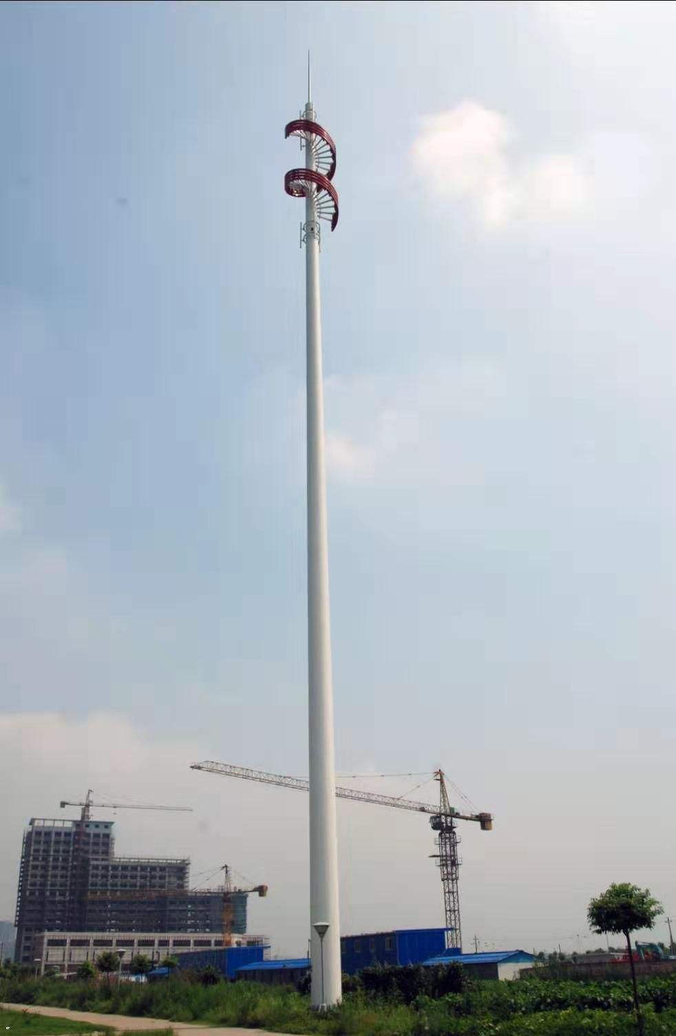 45米通訊鋼管塔多少