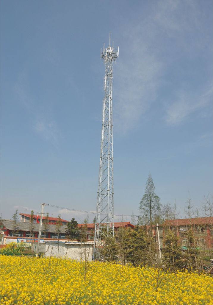 甘肅鋼管通信塔材