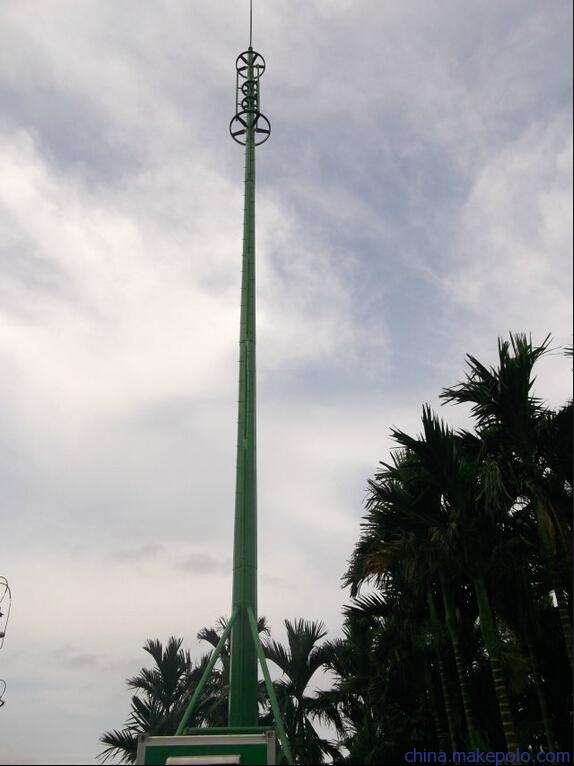 35米單管通信塔基礎