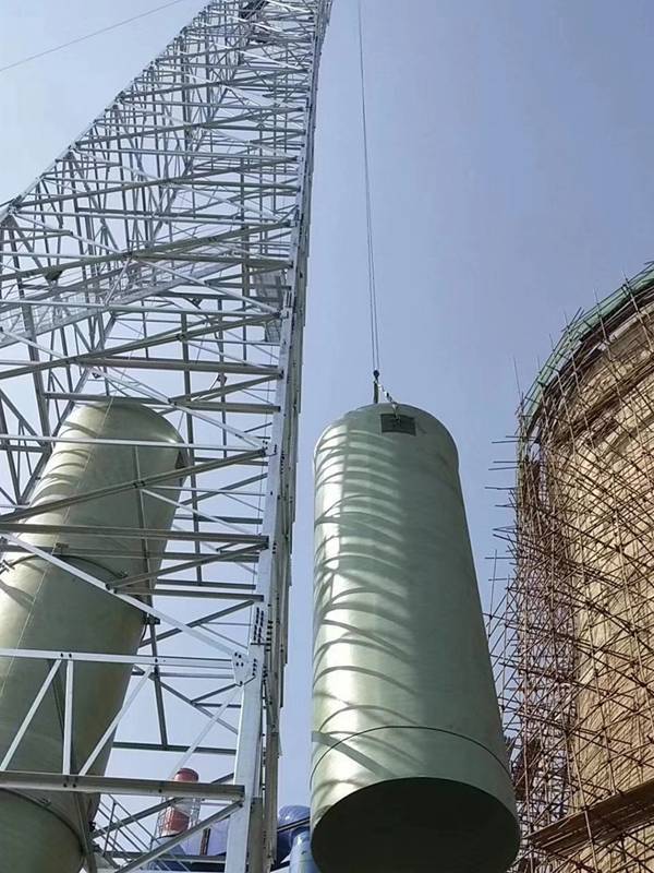 煙囪塔架設計方案