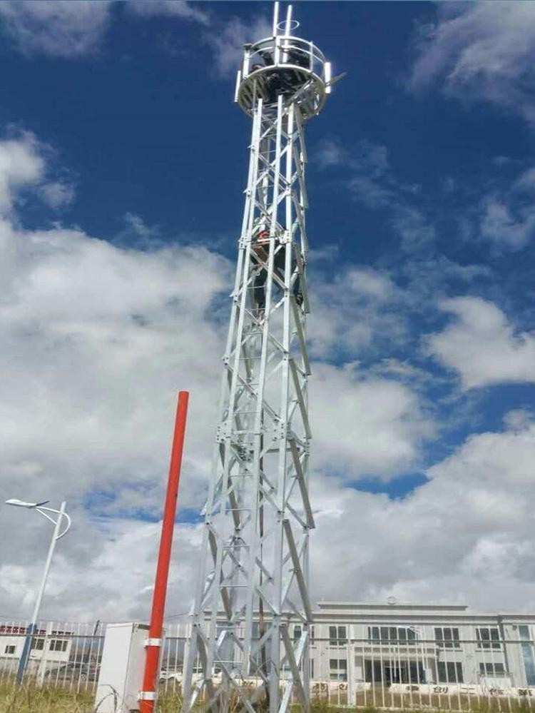 120米角鋼監控塔