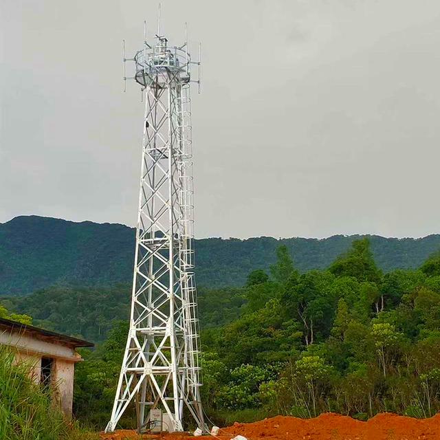 120米角鋼監控塔定