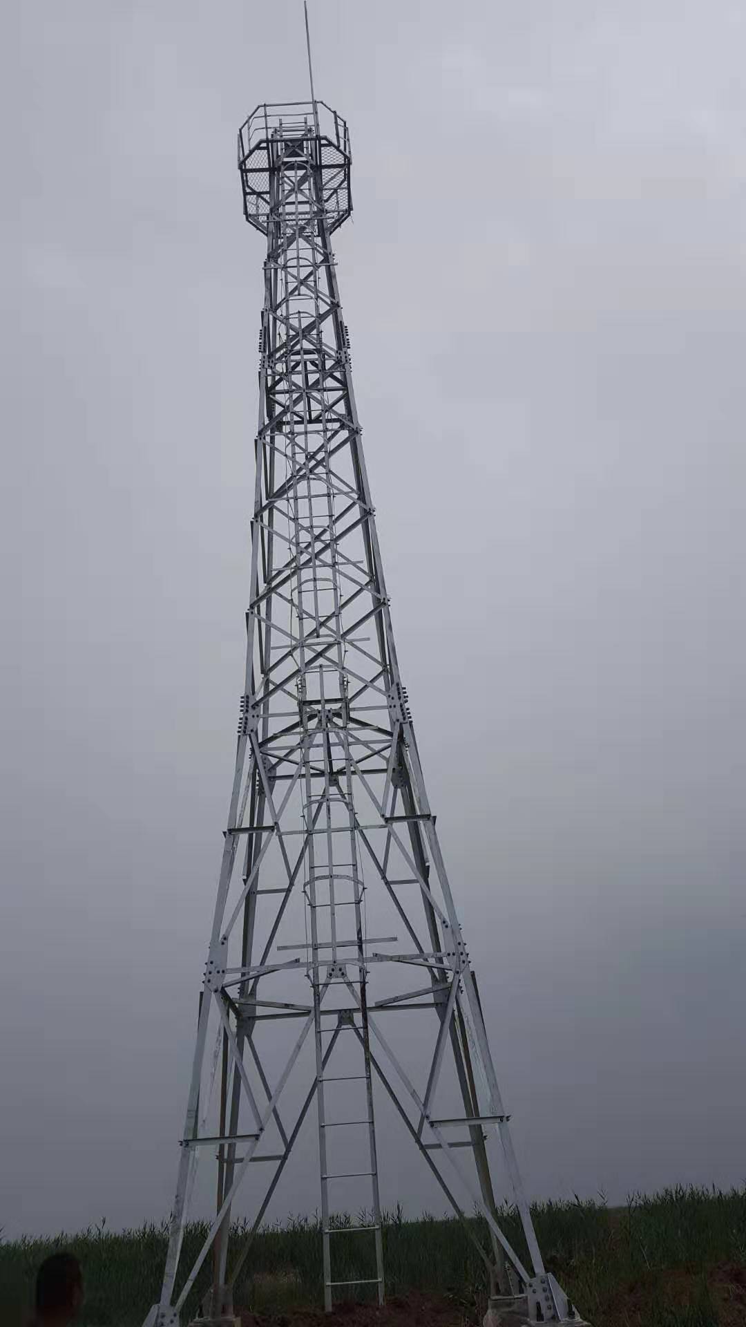 35米角鋼監控塔
