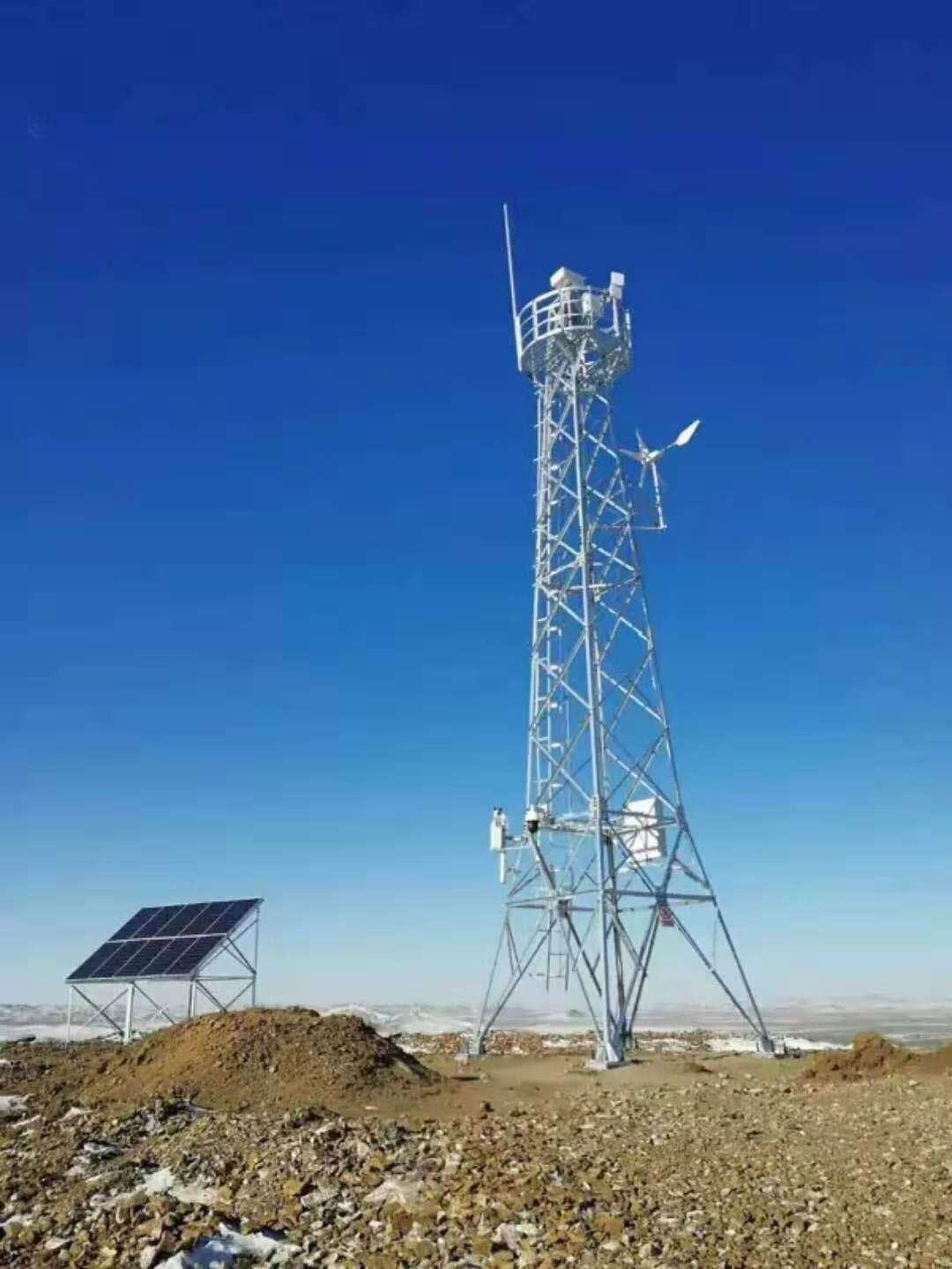 80米草原監控塔定制