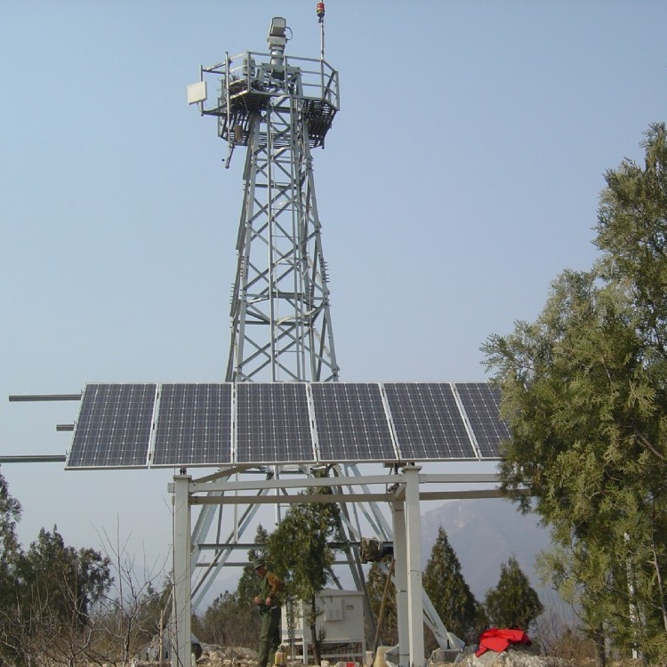 80米草原監控塔生產