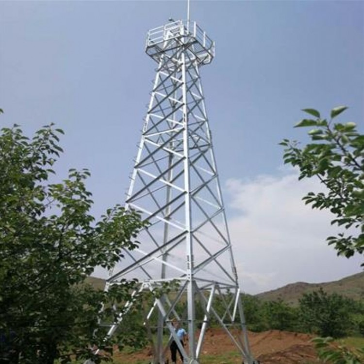 80米角鋼監控塔