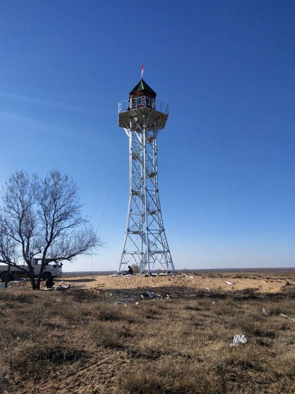 陜西榆林21米六柱瞭望塔